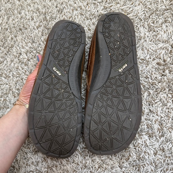 Kalso Earth Shoe Leather Loafer Wide Toe Box Brown Size 9 - Picture 9 of 13